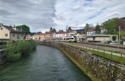 Arbeiten auf der Zuglinie R21 und Schliessung des Tunnels La Clusette