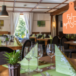 Das Restaurant L’Aigle trägt das Label “Fait Maison”